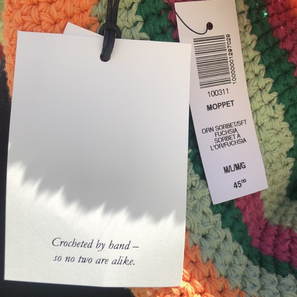 3/$25 Aritzia | Sunday Best Moppet crochet hat vintage look - Picture 2 of 2